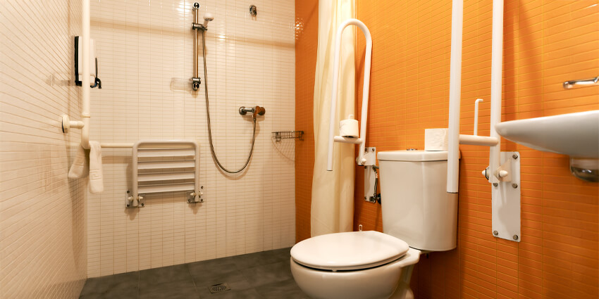 Baño adaptado