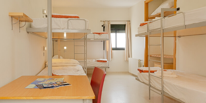 Habitación triple séxtuple