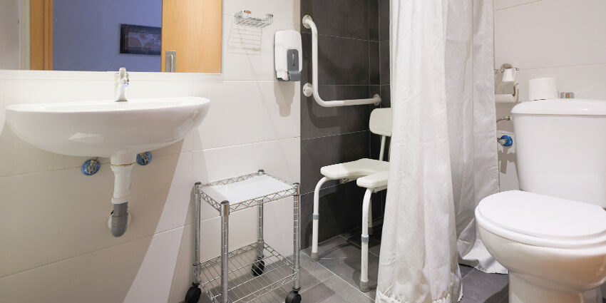 Baño adaptado