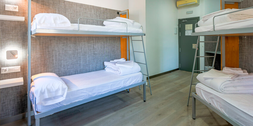 Habitación doble cuádruple