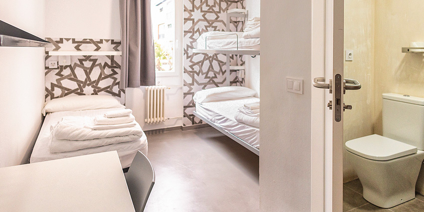 Habitación doble triple