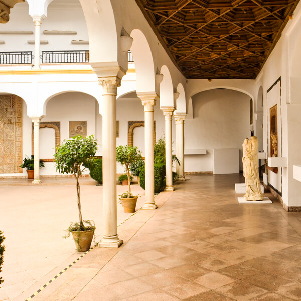 Patio interior del Museo Arqueológico de Córdoba