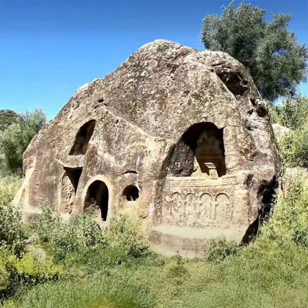 La Casa de Piedra, eremitorio paleocristiano del siglo VI