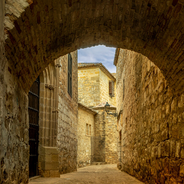 Centro histórico de Baeza, patrimonio universal de la UNESCO.