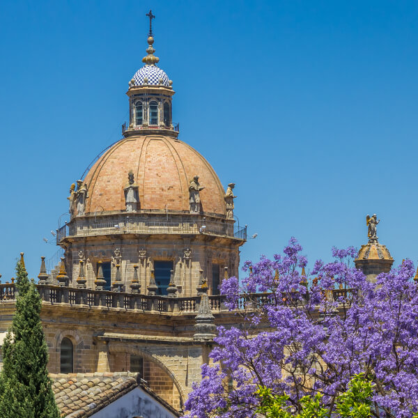 C&uacute;pula de la Catedral de Jerez