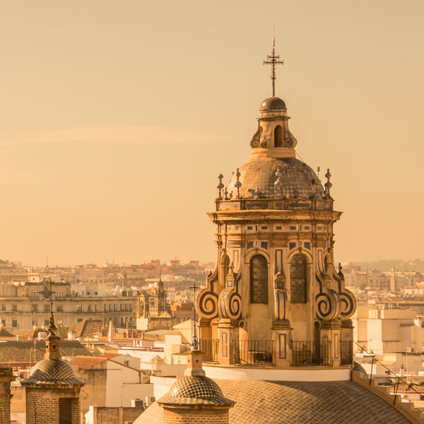 C&uacute;pula de la catedral de Sevilla