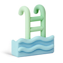 Albergue equipado con piscina